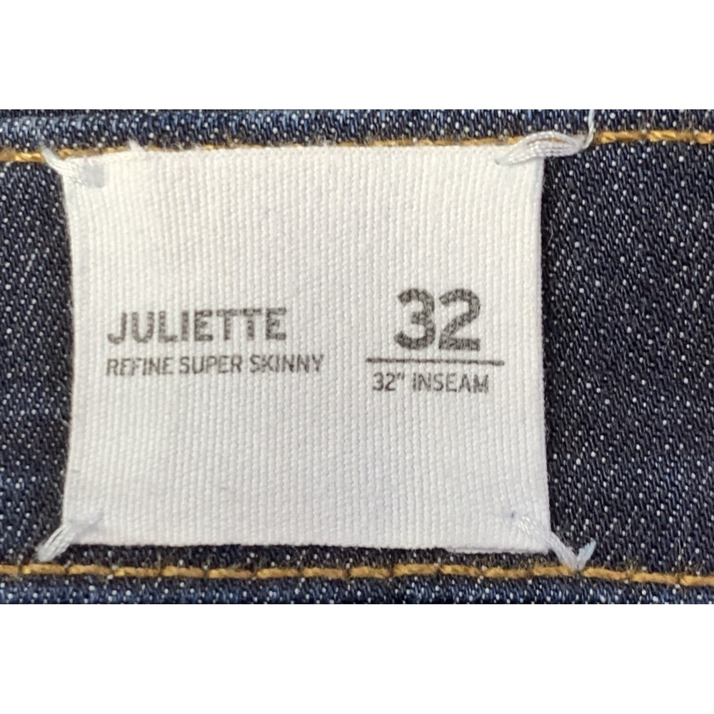 Hudson Jeans Womens 32 Juliette Super Skinny Blue Mid Rise Ankle Zippers NWOT - Picture 12 of 13
